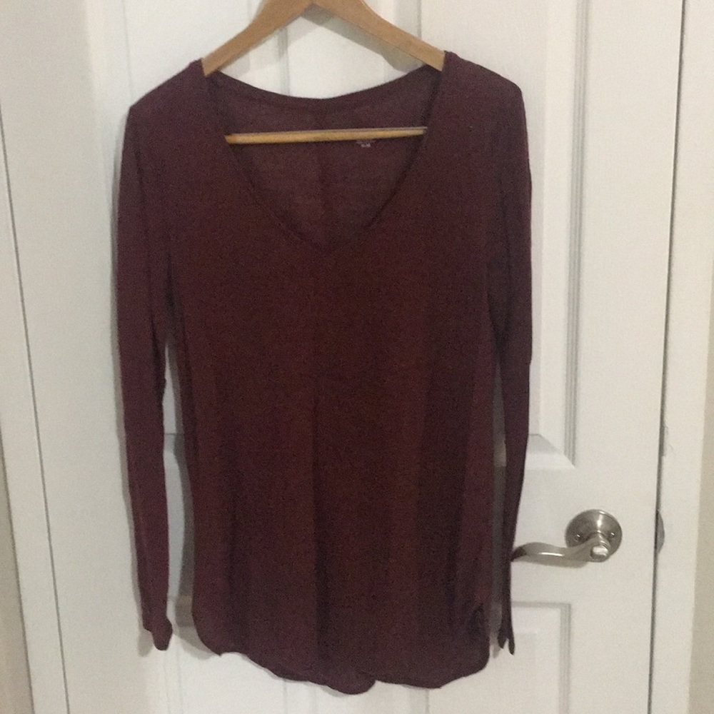Maroon sweater